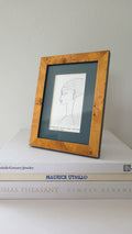 Burl wood frame
