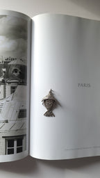 Vintage sterling silver articulated fish pendant