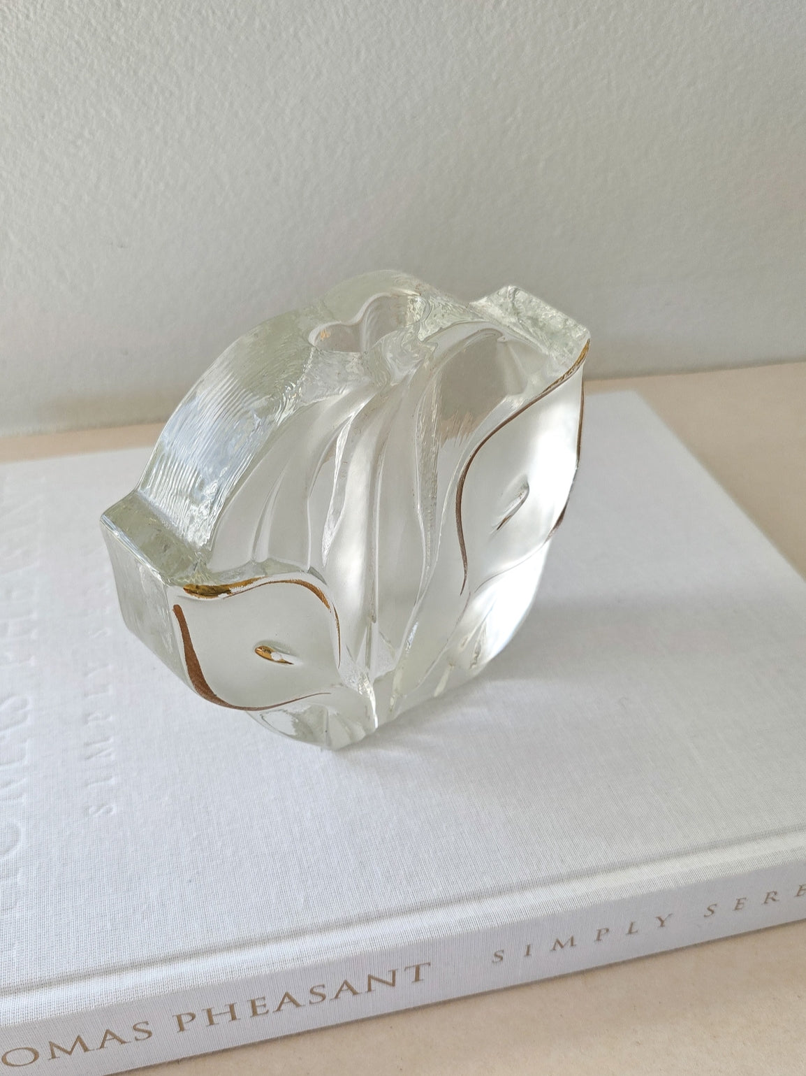 Vintage Walther Glas Calla Lily vase
