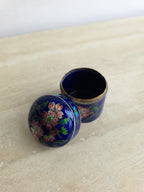 Vintage Cloisonné Lidded Box