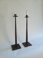 Vintage Handforged Copper Candle Sticks