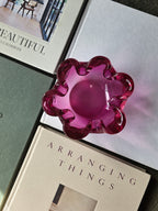 Vintage Murano Ruffled Glass Catchall