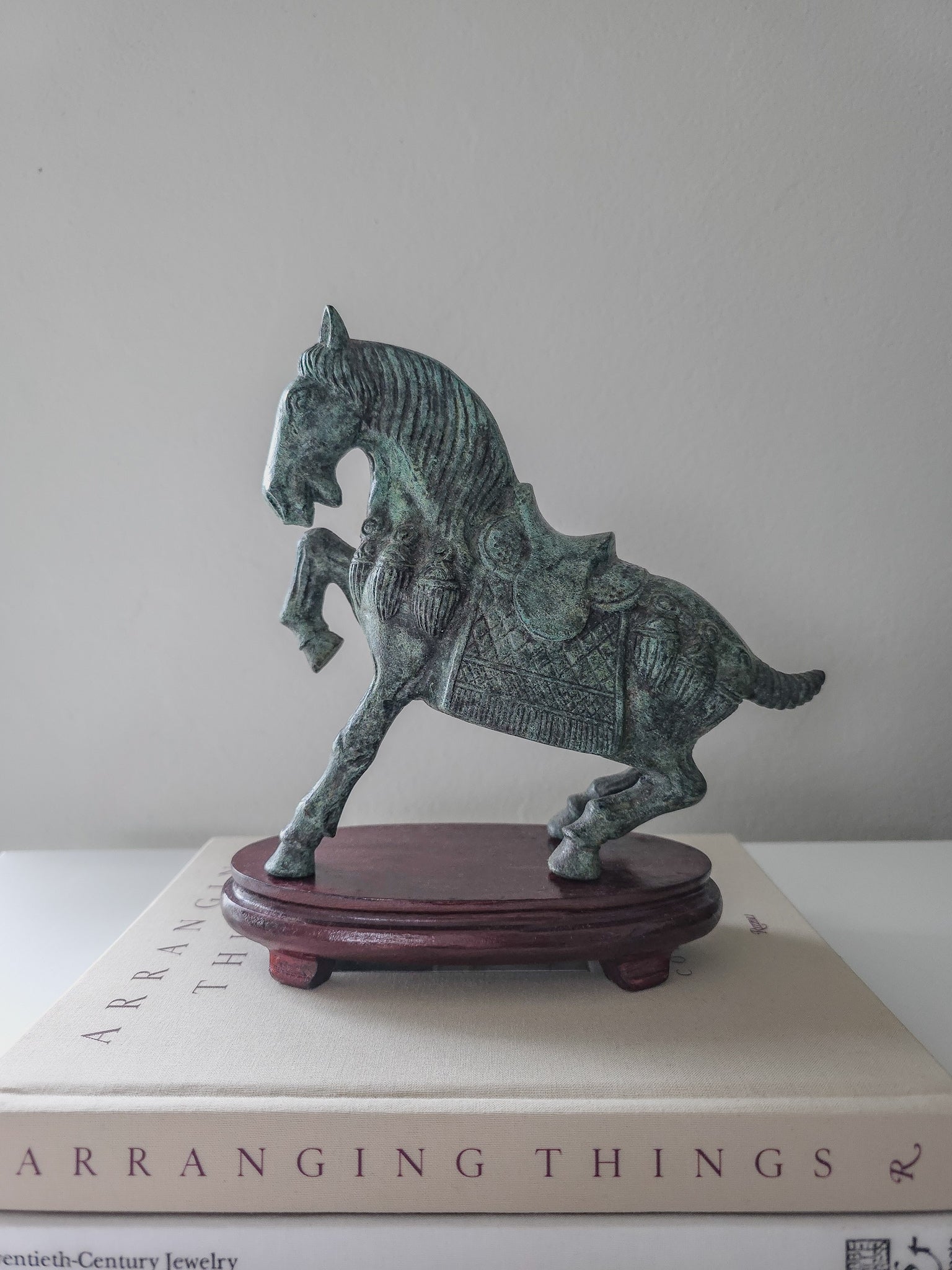 Vintage Bronze Horse Sculpture