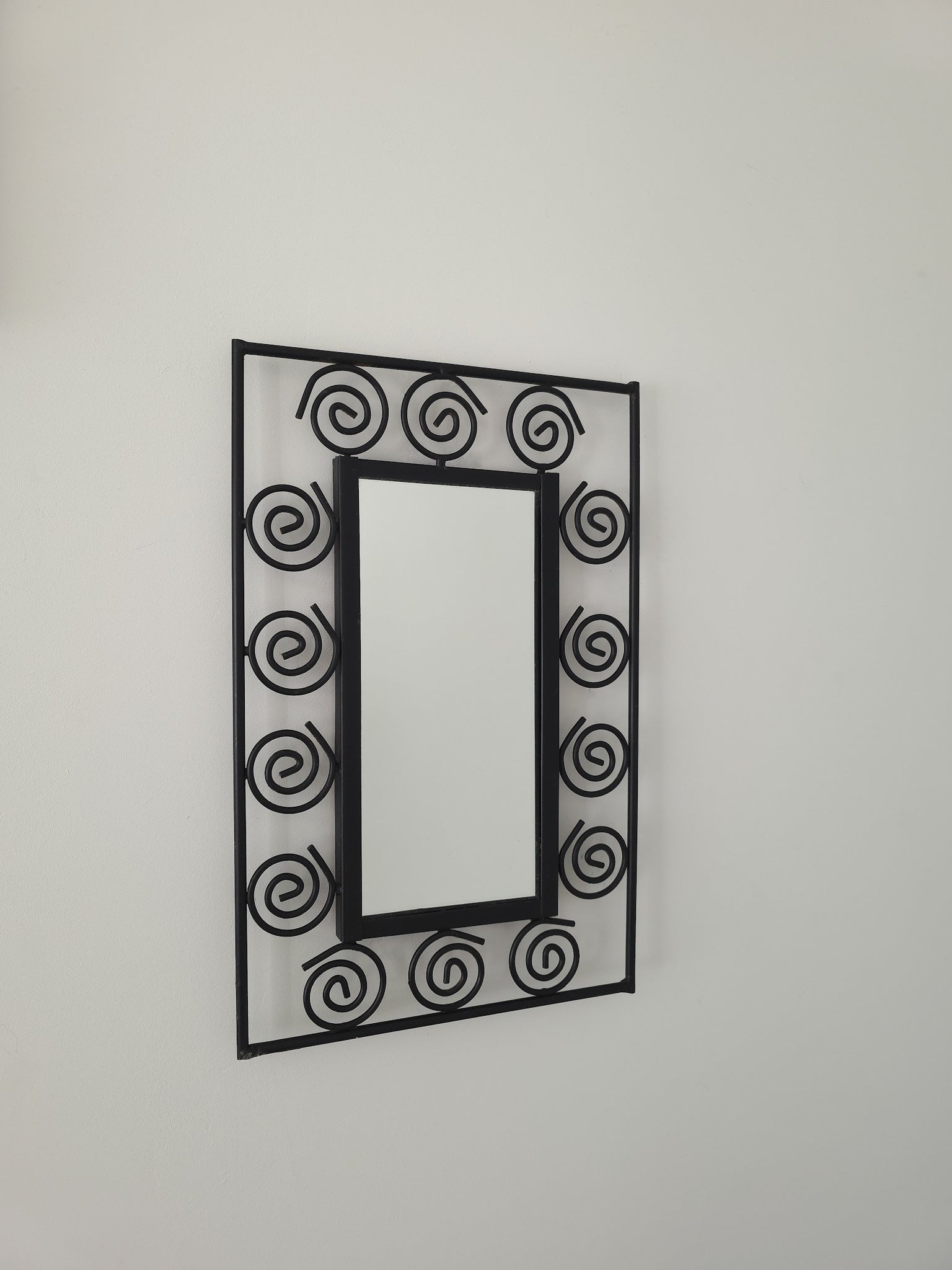 Vintage Spiral Mirror