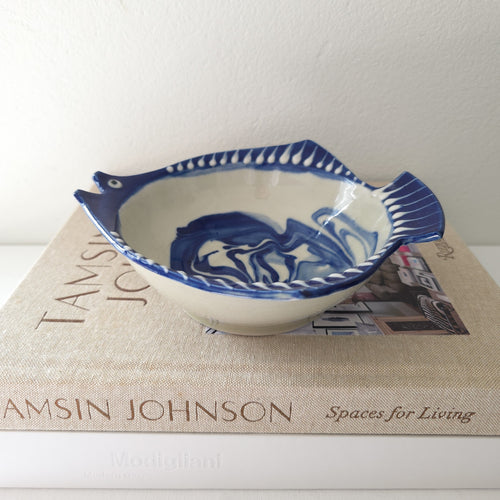 90s Handmade Fish Vide Poche by Stephanie Culling