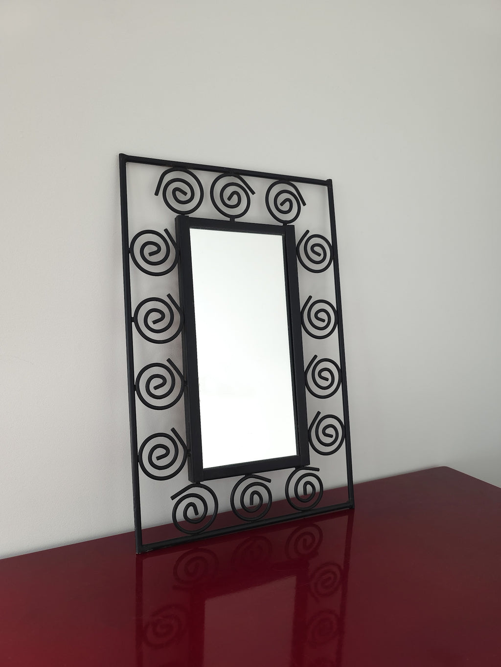 Vintage Spiral Mirror