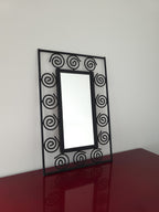 Vintage Spiral Mirror