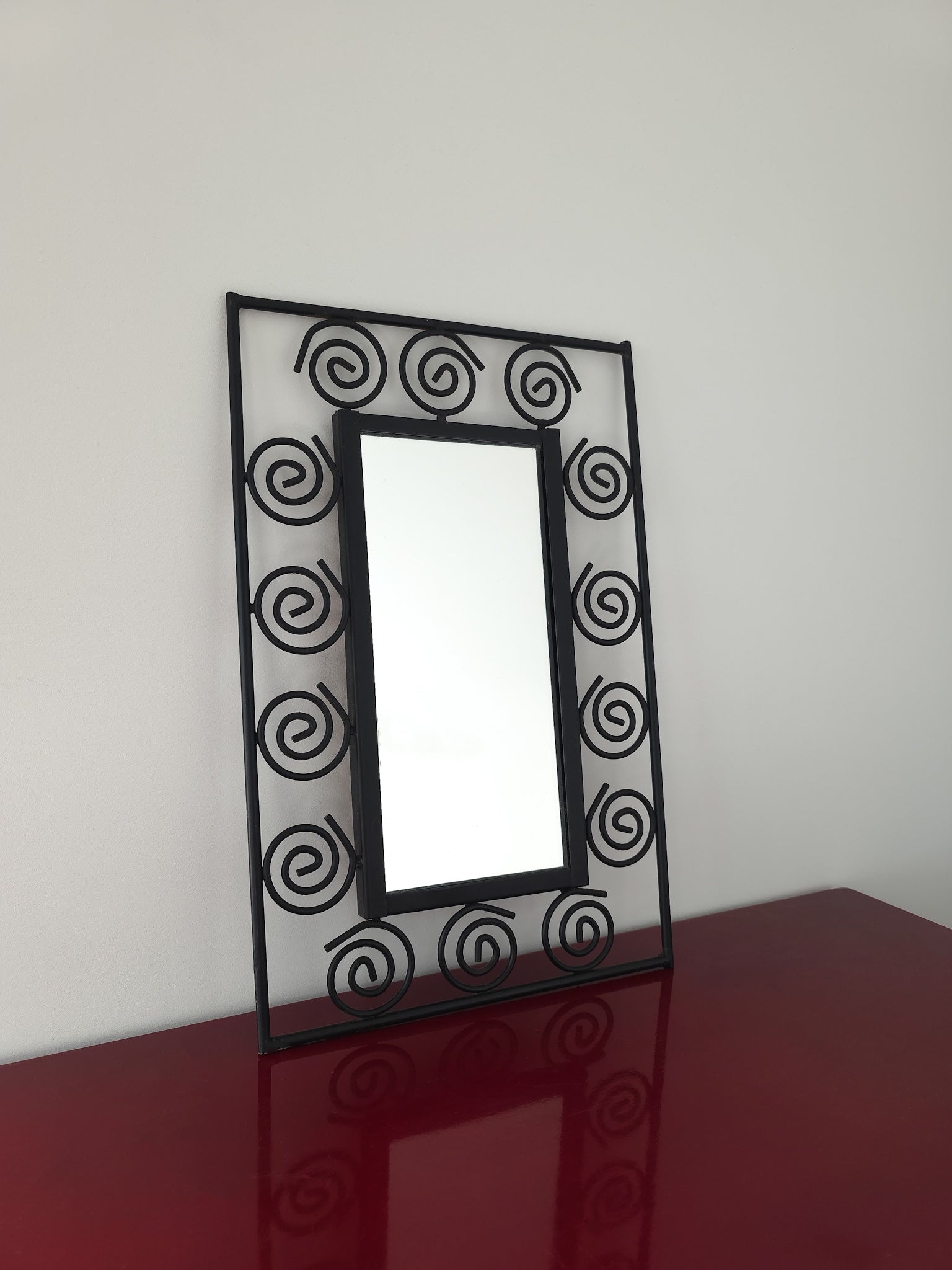 Vintage Spiral Mirror
