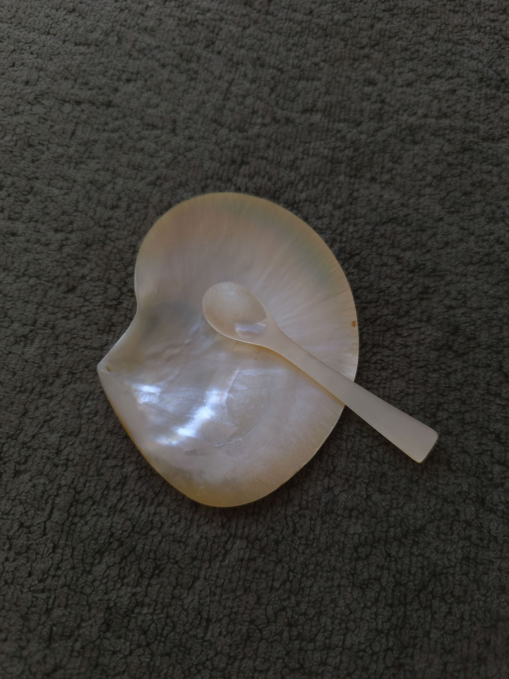 Vintage Mother of Pearl Caviar Set