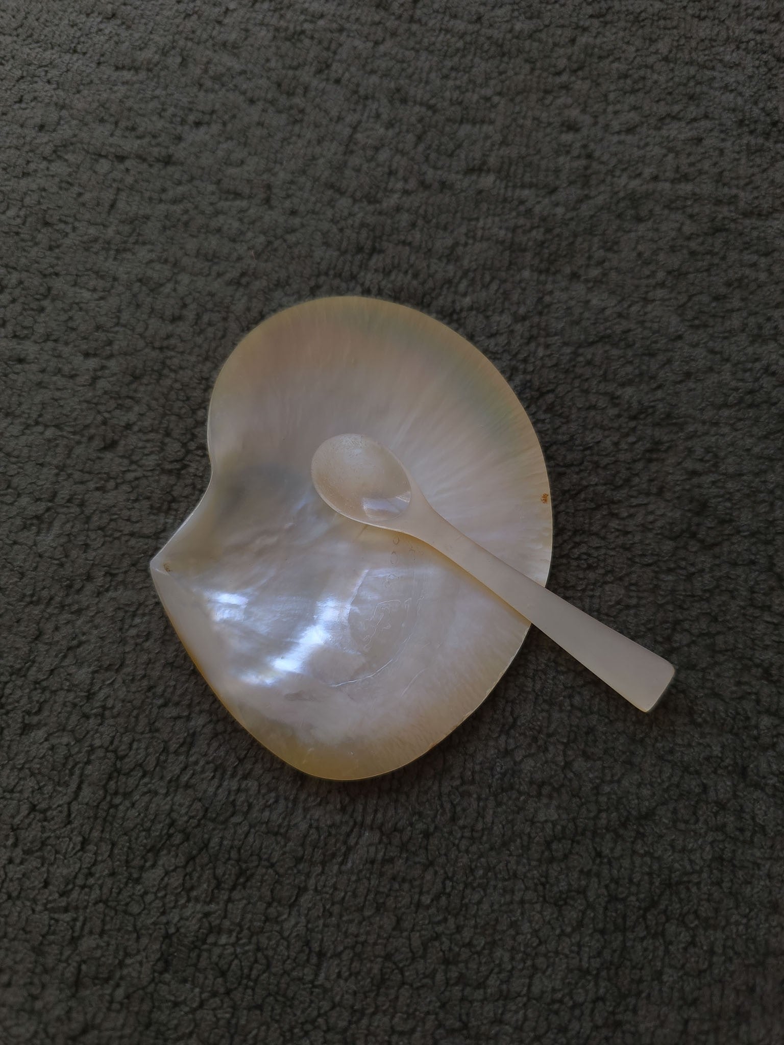 Vintage Mother of Pearl Caviar Set