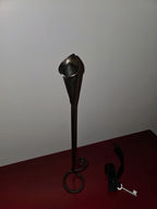 Handforged Lily Candle Holder