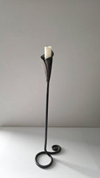 Handforged Lily Candle Holder