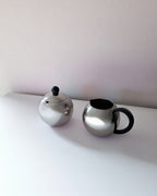 Vintage Stainless Steel Sugar pot and Milk Jug