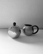 Vintage Stainless Steel Sugar pot and Milk Jug