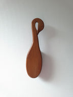 Vintage Handcarved Wooden Swan Brush