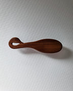 Vintage Handcarved Wooden Swan Brush
