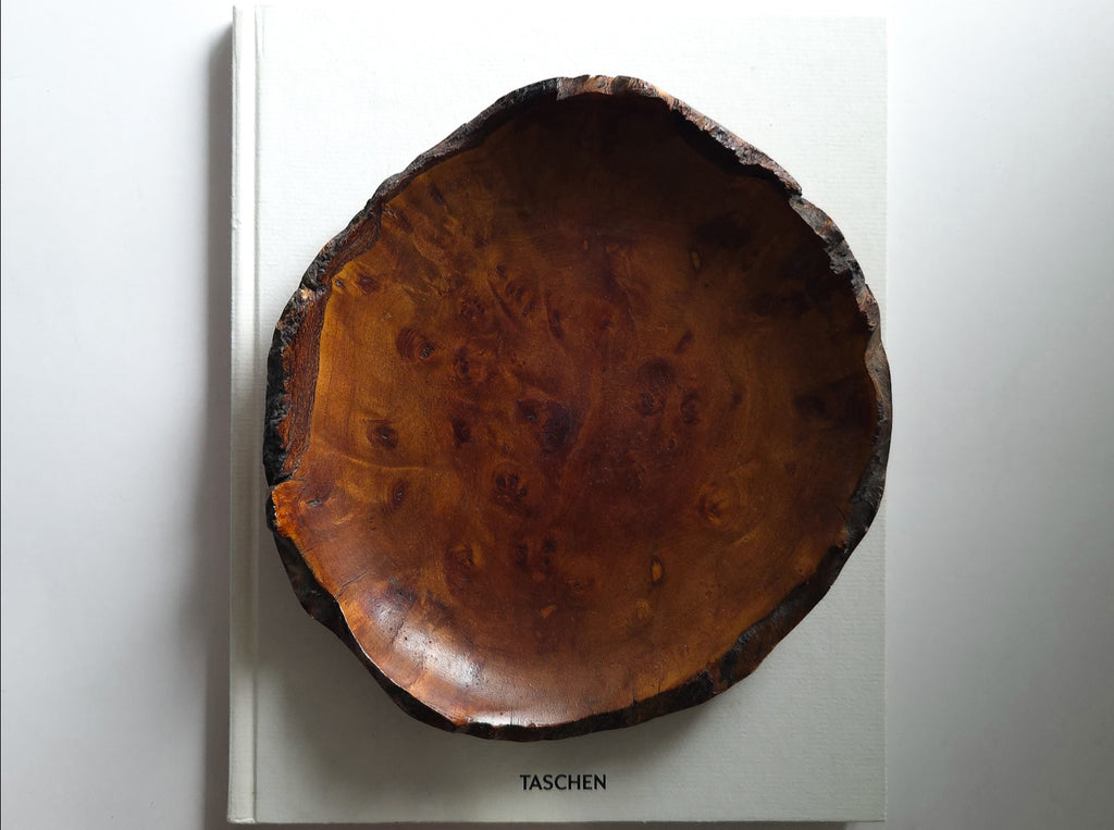 Antique Myrtlewood Burl Bowl