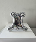 Vintage Aluminum Scroll Frame
