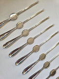 Vintage silver plated lobster forks