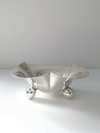 Art Deco Silver Plated Vide Poche