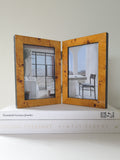 Hinged Burl wood frames