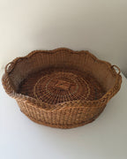 Antique French woven basket