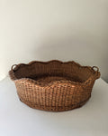 Antique French woven basket