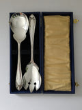 Art Nouveau Silver Plated Servers