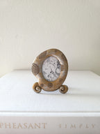 Petit 1980s Photo Frame With Scroll Feet