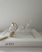 Vintage Glass Perfume Vanity Set