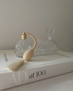 Vintage Glass Perfume Vanity Set