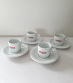 Brasilia Espresso Cups & Saucers Set