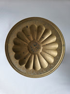 Vintage Brass Pedestal Bowl