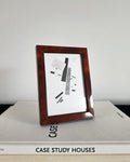 Burl Wood Laminate Frame