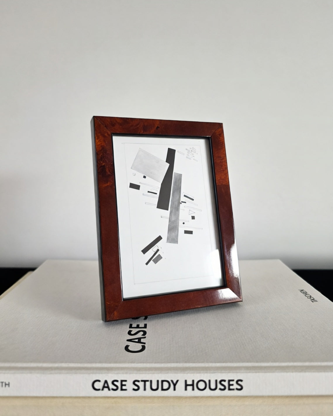 Burl Wood Laminate Frame