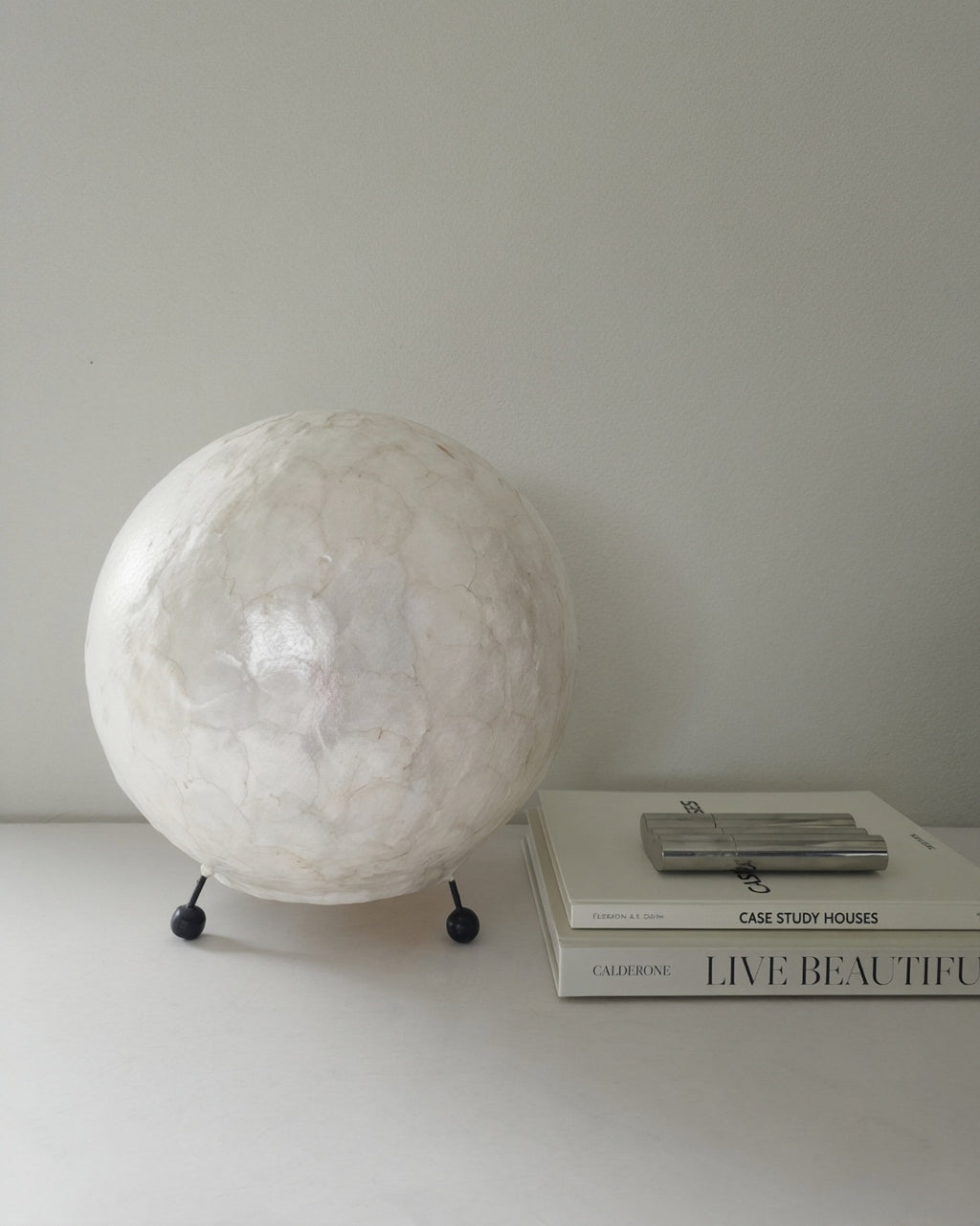 Capiz Shell Lamp