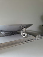 Large Carrol Boyes Bowl with Scroll Feet, Signed