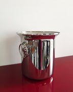 Large Champagne Ice Bucket with Clam Shell Details