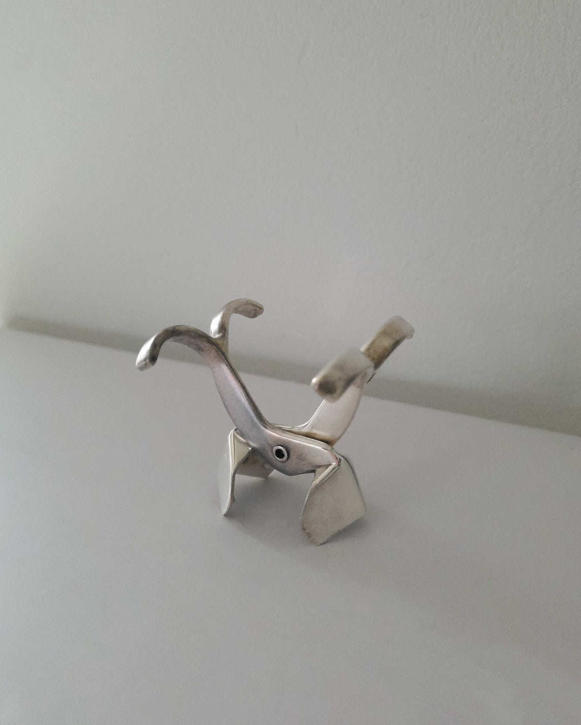 1970s Silver Plated Strachan Champagne Cork Extractor