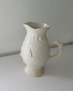 Large Ceramic Fish Vase/Gluggle Jug