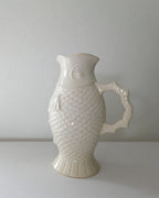 Large Ceramic Fish Vase/Gluggle Jug