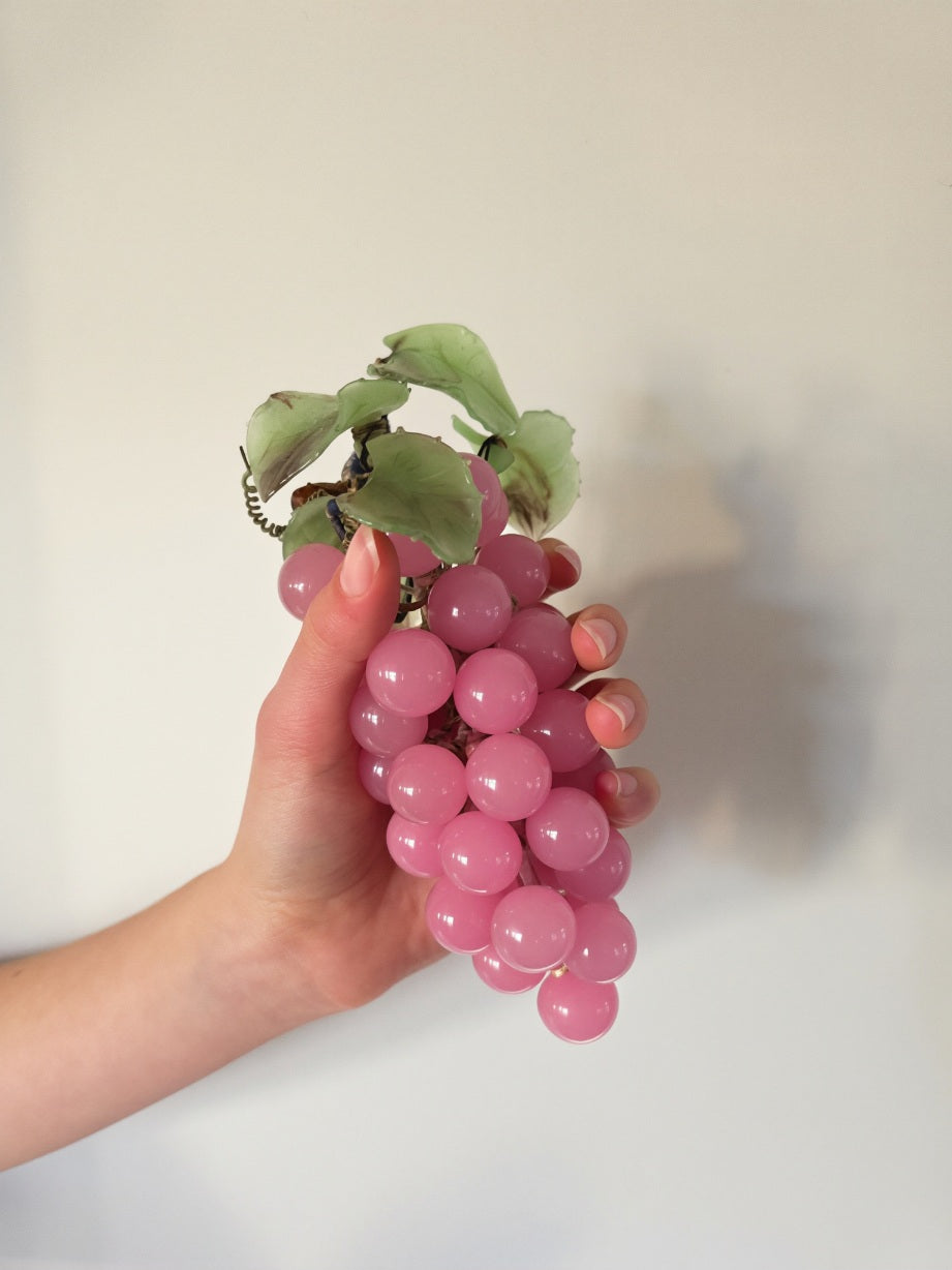 Vintage Glass Grapes