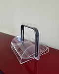 Lucite Napkin Holder by Luigi Massoni for Guzzini, 1980s