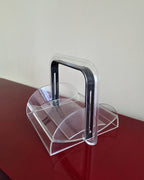 Lucite Napkin Holder by Luigi Massoni for Guzzini, 1980s