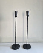 Hand Forged Wrought Iron Candle Holders