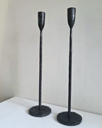 Hand Forged Wrought Iron Candle Holders