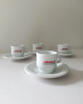 Brasilia Espresso Cups & Saucers Set