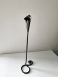 Handforged Lily Candle Holder