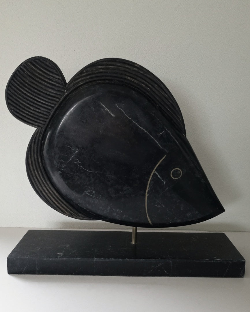 Rare Maitland Smith Fish Sculpture Circa 1980s