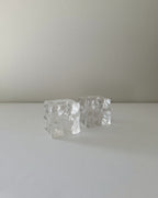 Vintage Dansk Ice Cube Candle Holders